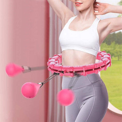 Weighted Fitness Smart Hoola Hoop Waist Weight Loss