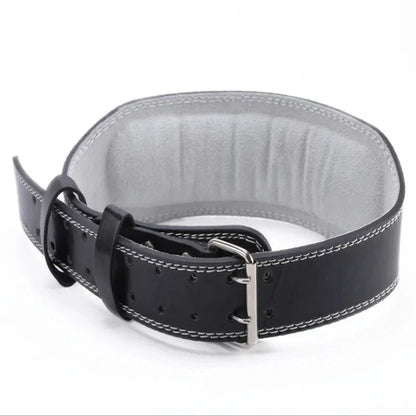 Leather Weightlifting Belt Gym