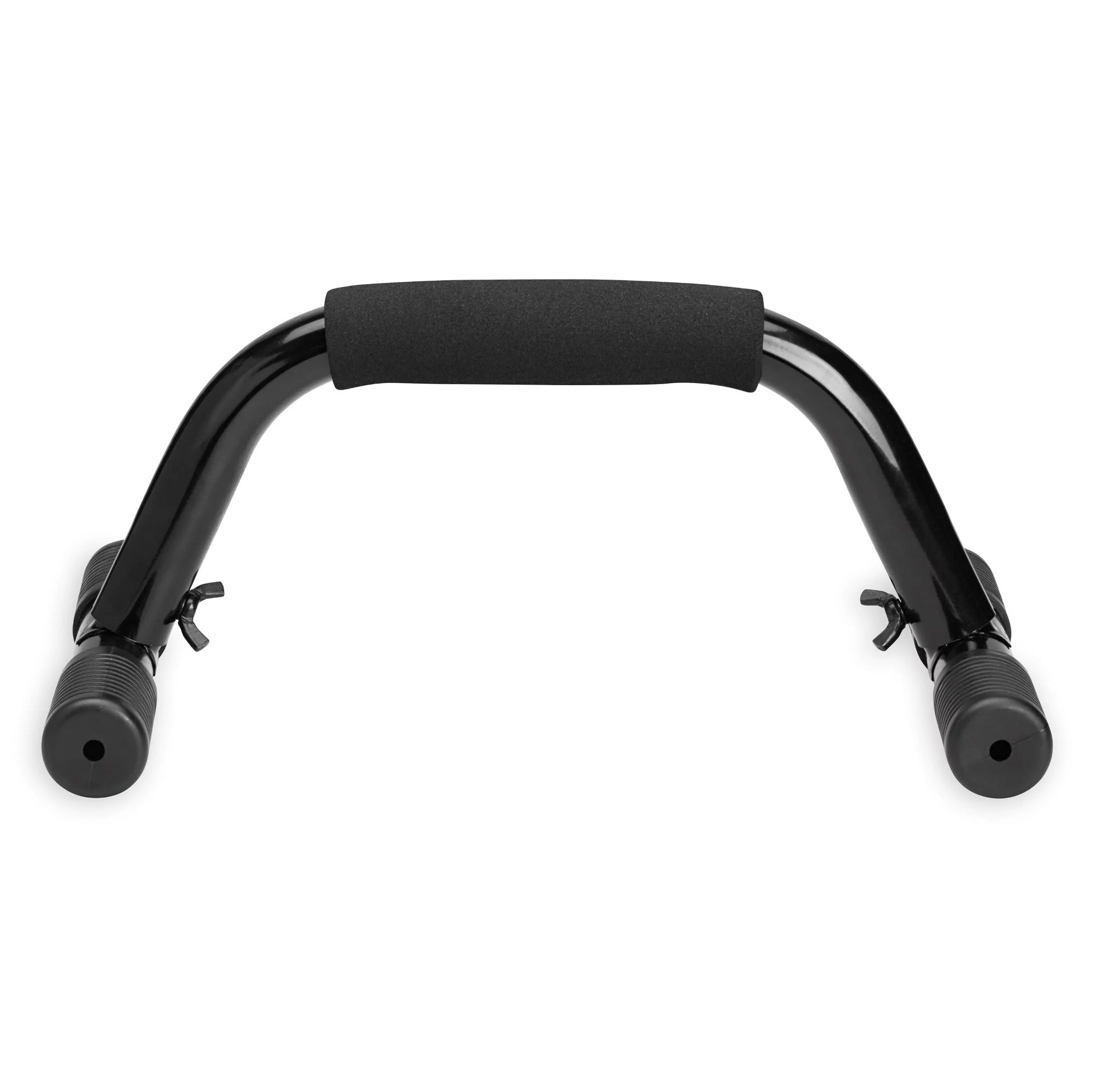 Sturdy Pair of Black Push-Up Bars.