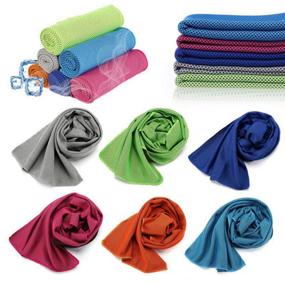 Fitness Sports Microfiber Cooling Ice Cold Towels